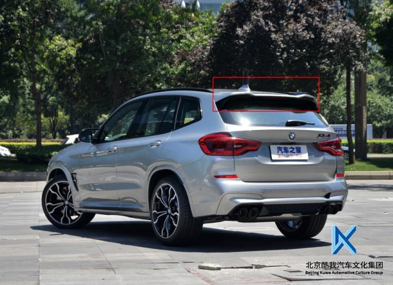 BMW宝马原厂 X3改X3M尾翼 顶翼 PU - 图0