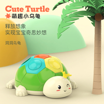 Hand Grip Ball Baby Ball Children Toys 1-year-old baby 6 months Scratching Holes Puzzle Early Education 7 Fingers Fine