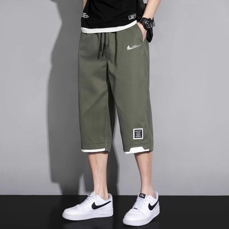 耐克顿七分裤男士夏季潮流宽松大码运动休闲裤薄款百搭帅气短裤,淘宝优惠券,粉丝福利购,淘宝优惠卷