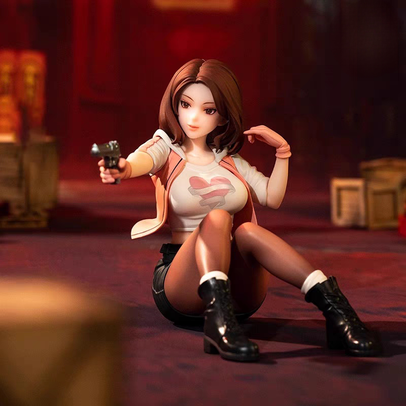 穿越火线手办正版现货 CF穿越火线 空 关小雨手办游戏周边模型摆件手办礼物 女