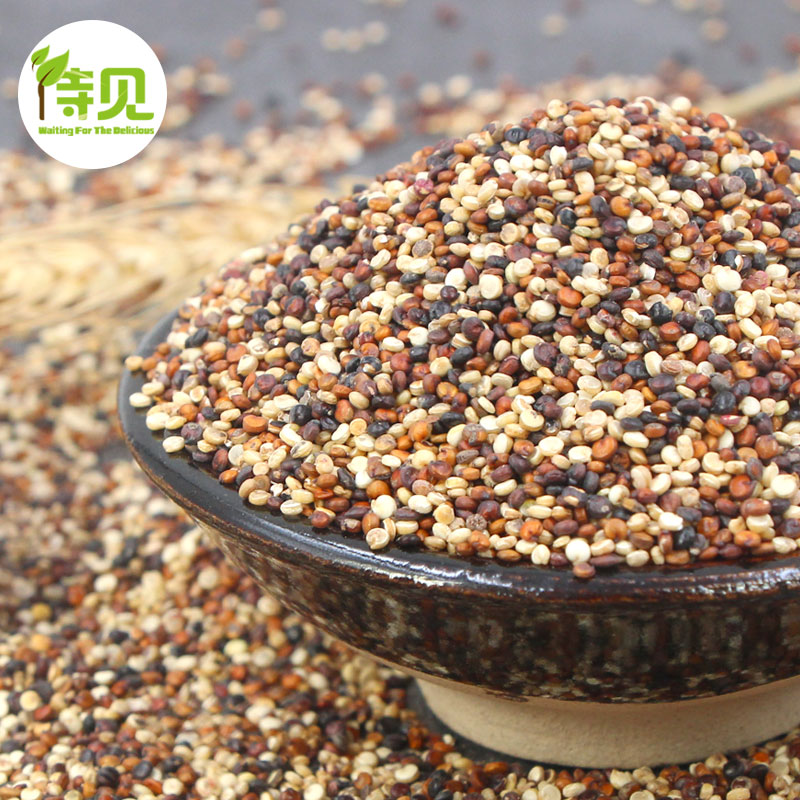 【4斤藜麦米三色】黎麦米500gx4袋高原黍麦米辅食杂粮五谷粗粮_虎窝淘