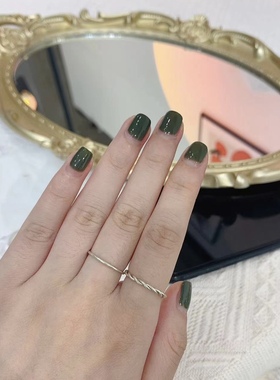 男女999纯银简约素圈小众轻奢