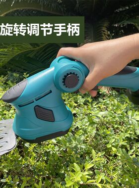 割草机小型家用锂电电动绿篱剪篱笆剪手持式修剪机除草神器草坪
