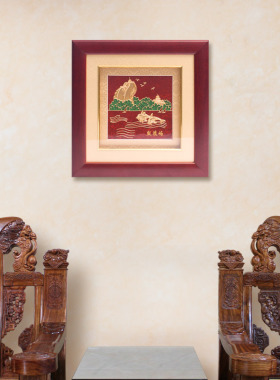 厦门鼓浪屿漆线雕挂件创意手工小摆件闽南特色礼物纪念品文化礼品