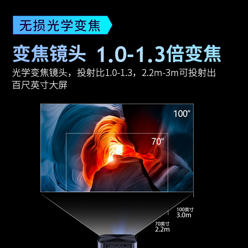 obe大眼橙x11投影仪家用投墙4k 大眼橙投影机