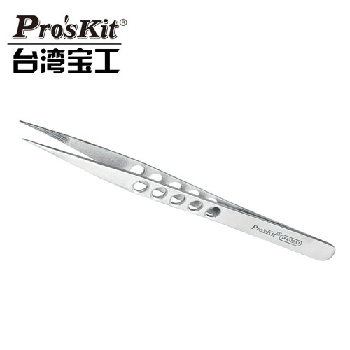 台湾宝工 1PK-123T 尖头手持不锈钢长尖镊子(165mm)尖嘴镊子正品 - 图2