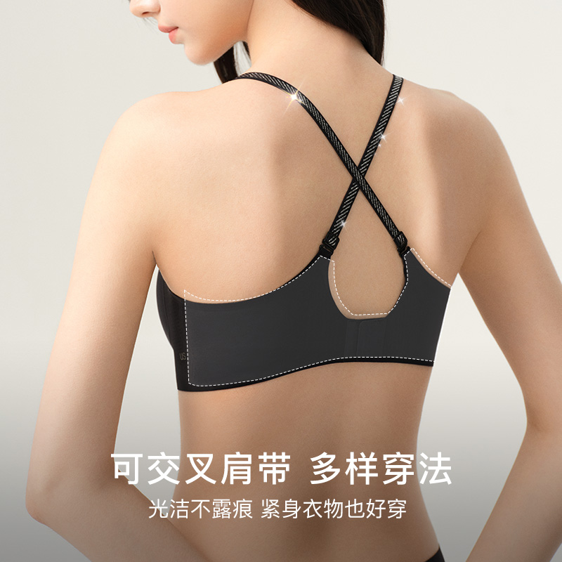 【香菇双十一】ubras虞书欣同款镂空小胸聚拢力挺杯文胸V