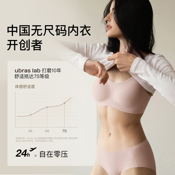 Ubras no size summer thin daily underwear bag