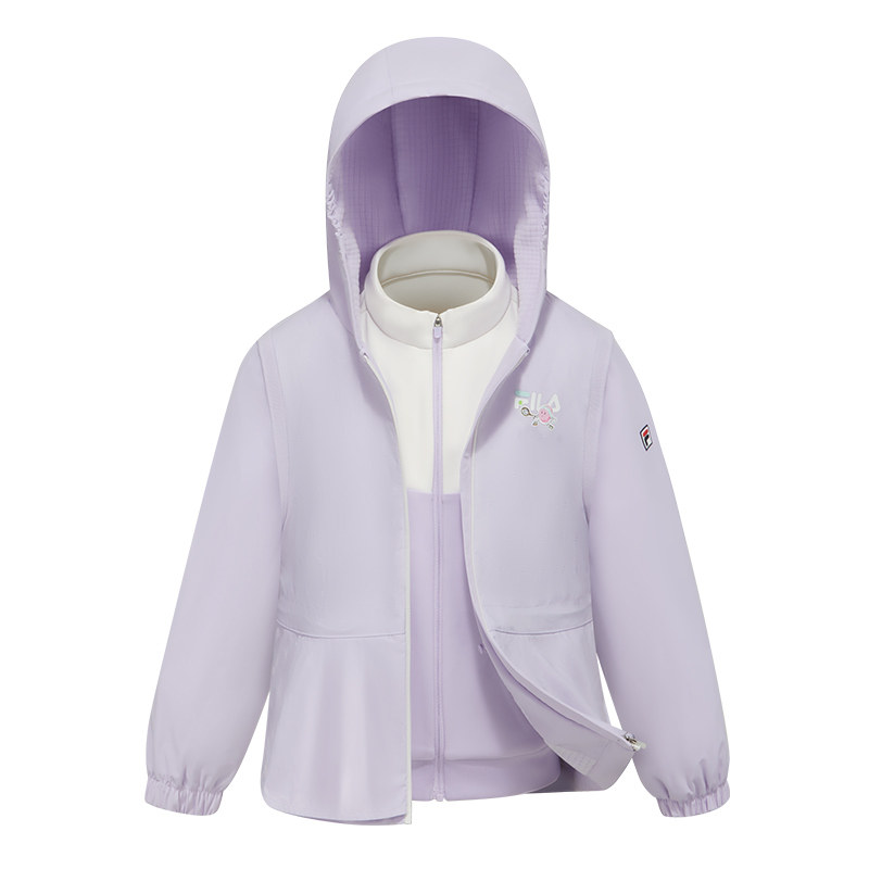 FILA Children's Clothes Cotton Clothes 2026 Autumn New Girls and Children's Two-piece Set