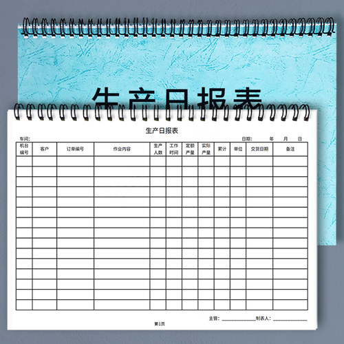 生产日报表生产明细表车间工厂产量日报表每日生产计划表产品计件表工人产量统计表产品数量统计表生产报告表 - 图0