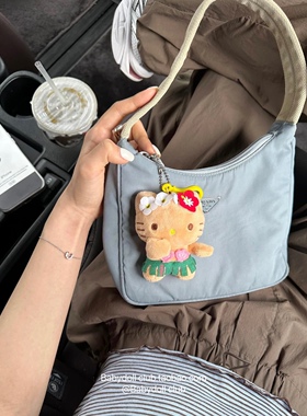 夏威夷黑皮kitty~包包挂件小饰品kt公仔美人鱼hellokitty玩偶