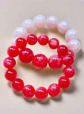 血沉宝手串养气养血天然保真紫外线阳光变色海云母血疗手串保健