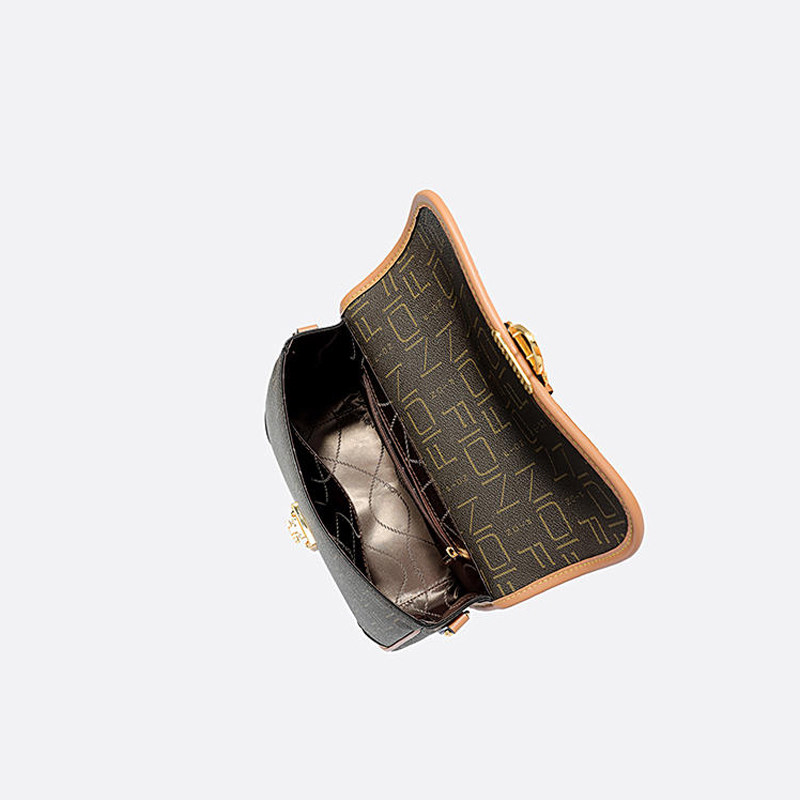 Fion菲安妮老花小方包2024新款经典高级单肩斜挎女包包FAAFJOH003,淘宝优惠券,粉丝福利购,淘宝优惠卷