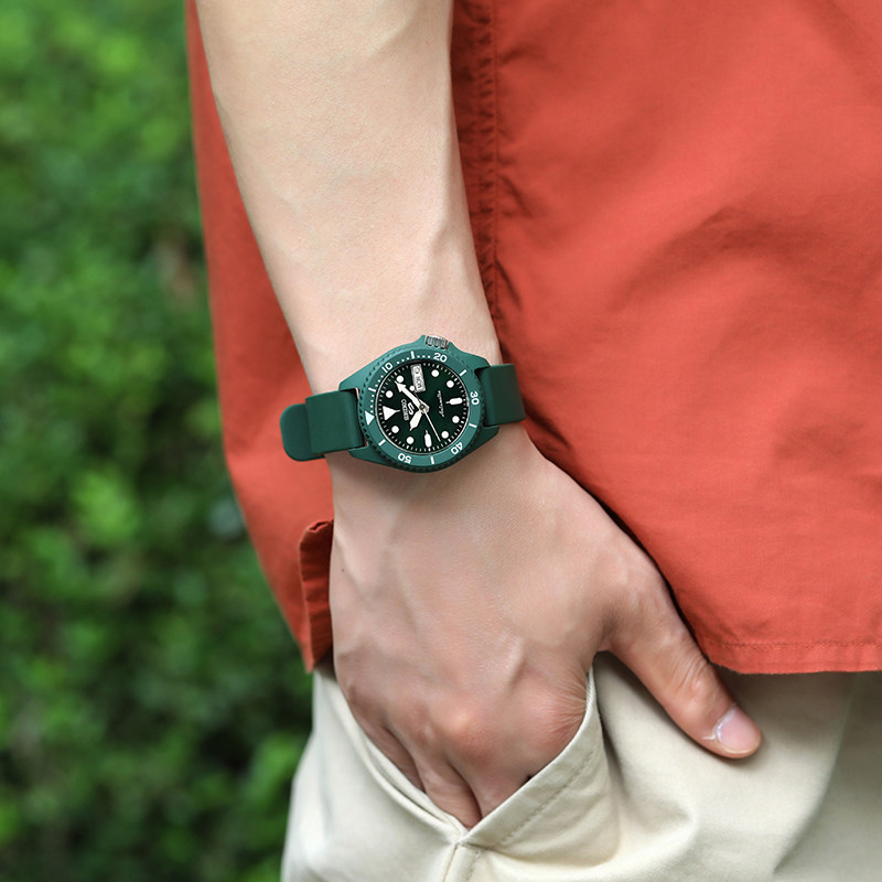 SEIKO精工5号时尚潮流学生轻薄情侣对表男女士机械手表SRPG83K1 SEIKO精工5号时尚潮流学生轻薄情侣对表男女士机械手表SRPG83K1