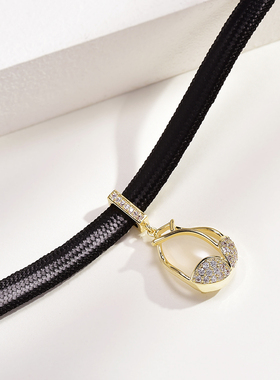 choker花朵小众设计感高级脖颈链