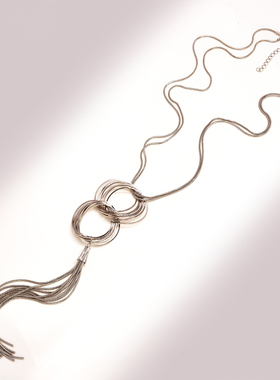 高档长款吊坠韩国毛衣链