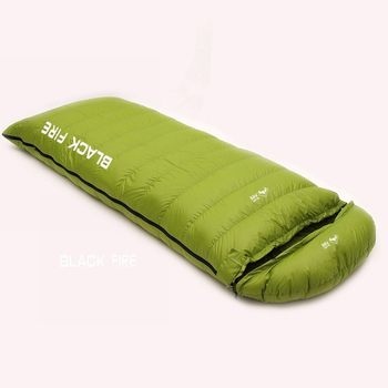 Waterproof non-drying outdoor duck down camping adult envelope can be spliced ​​double thickened cold-proof and warm down ຖົງນອນ