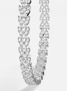 [杨紫同款新品]APM Monaco Couture大圈形耳环精致时尚个性麦穗