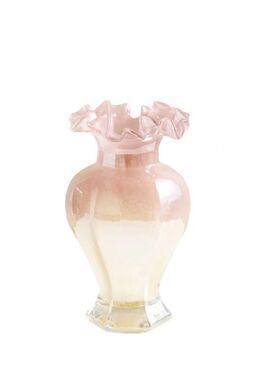 法式中古玻璃花瓶高级感摆件高颜值水培插花装饰餐桌家居简约鲜花