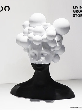 创意摆件树脂客厅玄关装饰品桌面