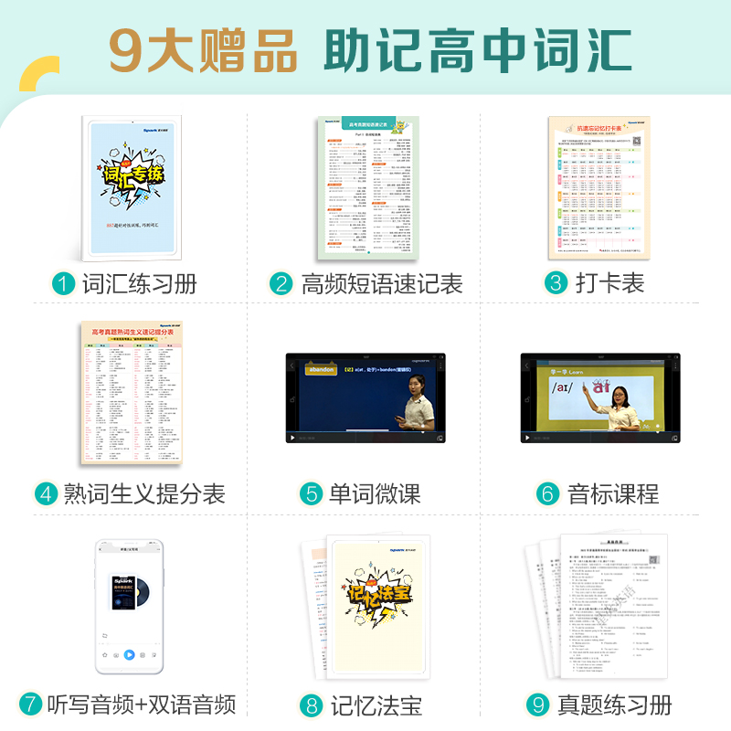 星火英语高中英语词汇必背3500新高考英语词汇必背高中英语单词书随身记高频词汇3500乱序版词典手册2024高一二三教辅资料