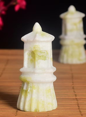 汉白玉长明灯下官引路灯骨灰盒前手工宫灯中式密封墓穴寄存摆件