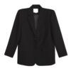 NEVA HU Self-focused Black High-end Suit Jacket Women's Loose Casual Suit Temperament Top