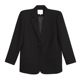 NEVA HU Self-focused Black High-end Suit Jacket Women's Loose Casual Suit Temperament Top