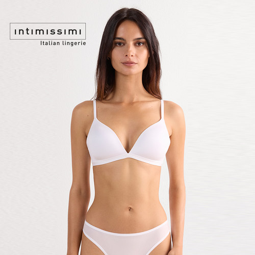 【明星同款】Intimissimi光面Tiziana轻薄无痕无钢圈文胸RI49T2 - 图3