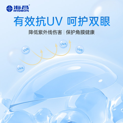 【限时买赠】海昌睛靓美日日抛30片隐形近视眼镜高清水润官方正品 - 图1