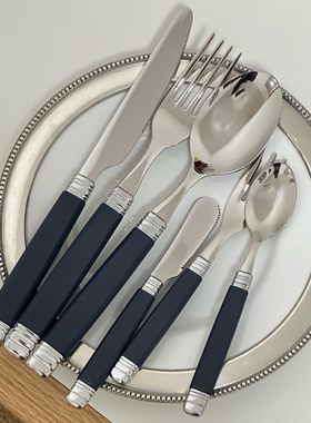 边集EDITOR意大利Rivadossi ROSSINI餐刀餐叉餐勺黄油刀蛋糕叉