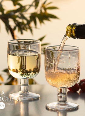边集EDITOR 法国LaRochère蜻蜓玻璃杯水杯果汁咖啡杯葡萄酒杯
