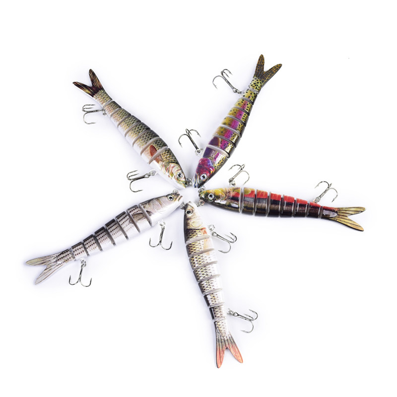 海钓饵拟饵海水沉水仿生仿真色多节鱼饵远投垂钓黑鱼饵路亚假饵 唯派户外店 淘优券