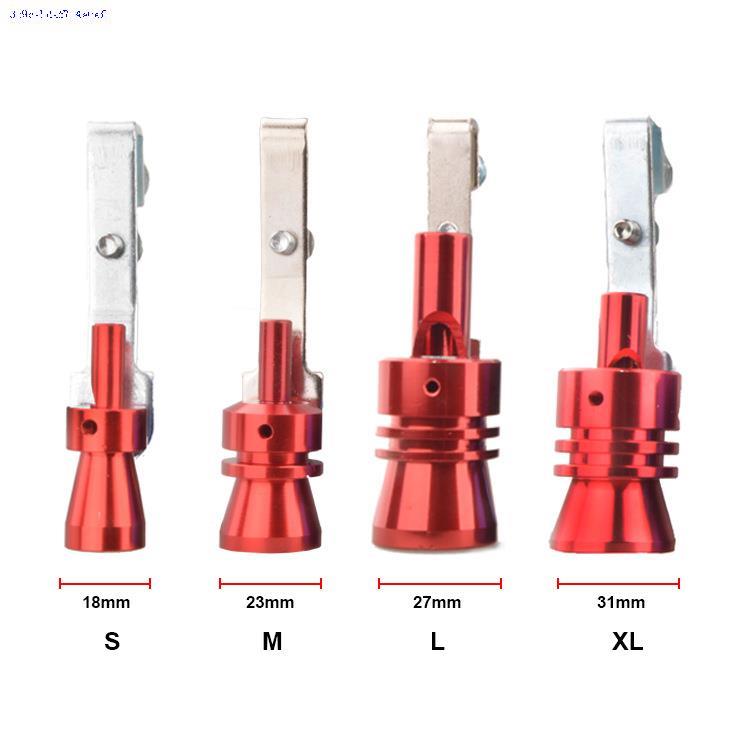 摩托涡轮增压口哨汽车排气管尾喉改装尾气声浪发声器变声哨子拉风-图0
