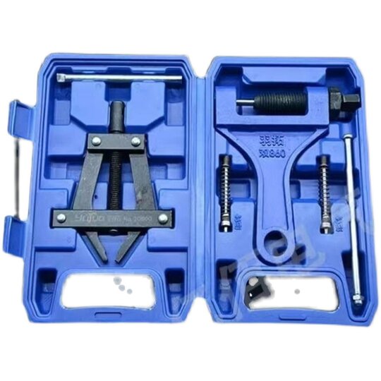 Chain disassembly device set harvester thimble feather chain disassembly