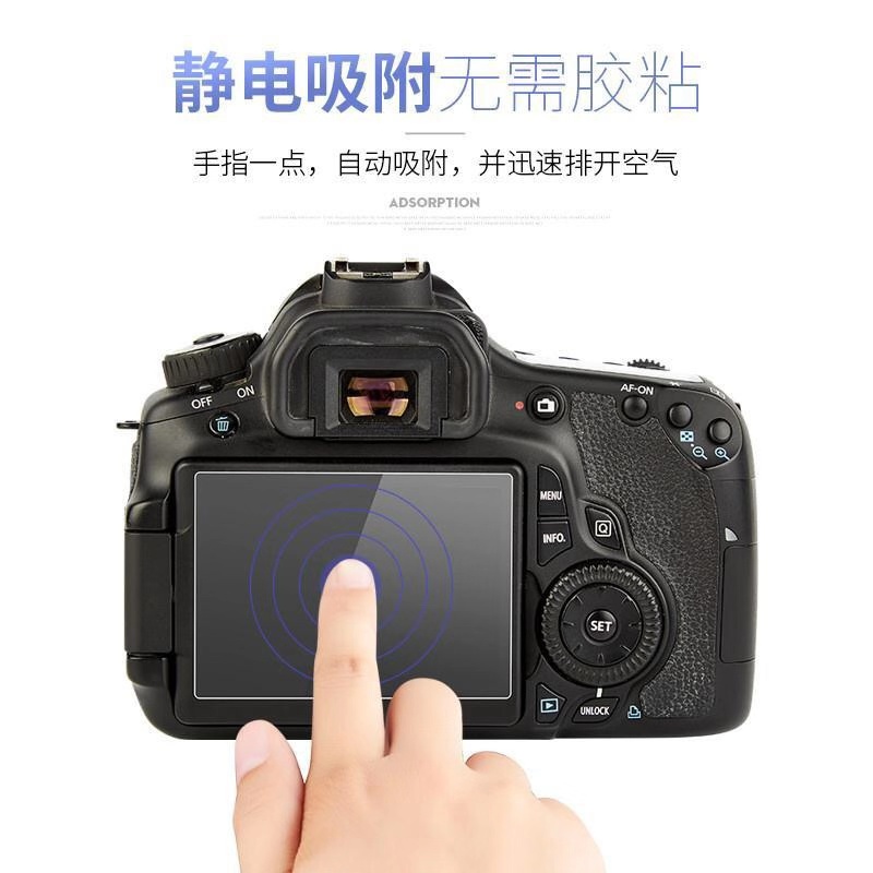 适用索尼微单相机 NEX7 NEX6 NEX 5R 5T 3N 5N 5C钢化膜保护屏膜 - 图0