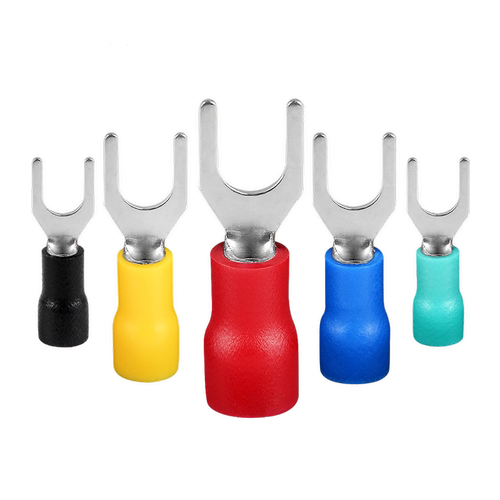 SV1.25-3/4冷压接线端子预绝缘U型端子叉型软线端头Y型插口线鼻子 - 图3