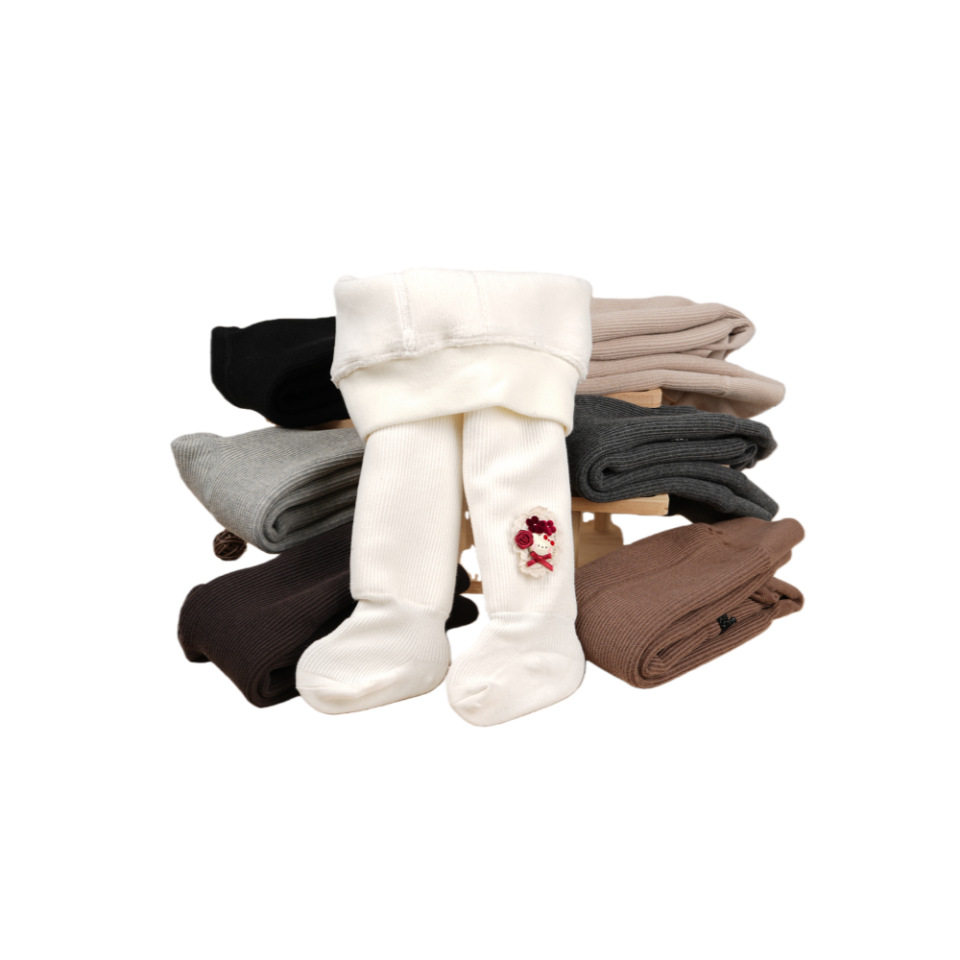 冬季加绒婴儿连裤袜女童新款加厚宝宝裤时尚洋气布标可开裆打底裤,淘宝优惠券,粉丝福利购,淘宝优惠卷