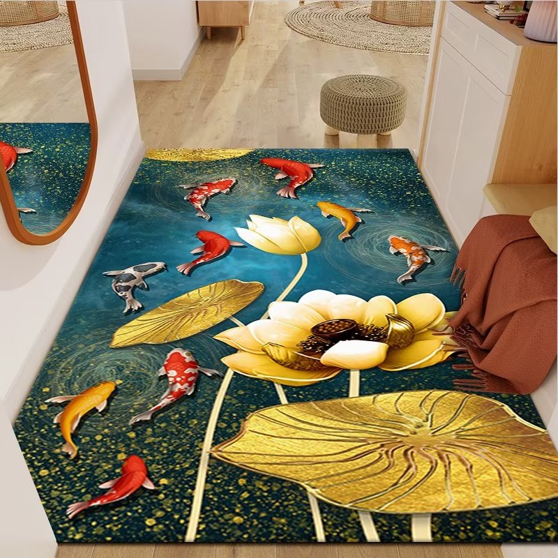 可擦入户门门垫进门门口地垫PVC免洗可裁剪地毯家用防滑耐脏脚垫