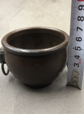 香炉香薰炉烟灰缸铜器