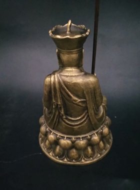 地藏王唐僧中式风佛堂汽车摆件