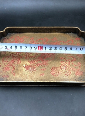 铜托盘中式怀旧古典可使用