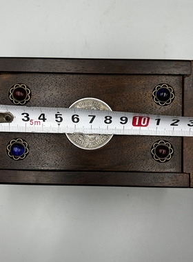 木制首饰盒复古古典卧房新古典