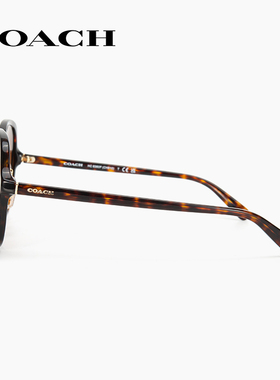 蔻驰优雅休闲蝶形板材女士太阳镜