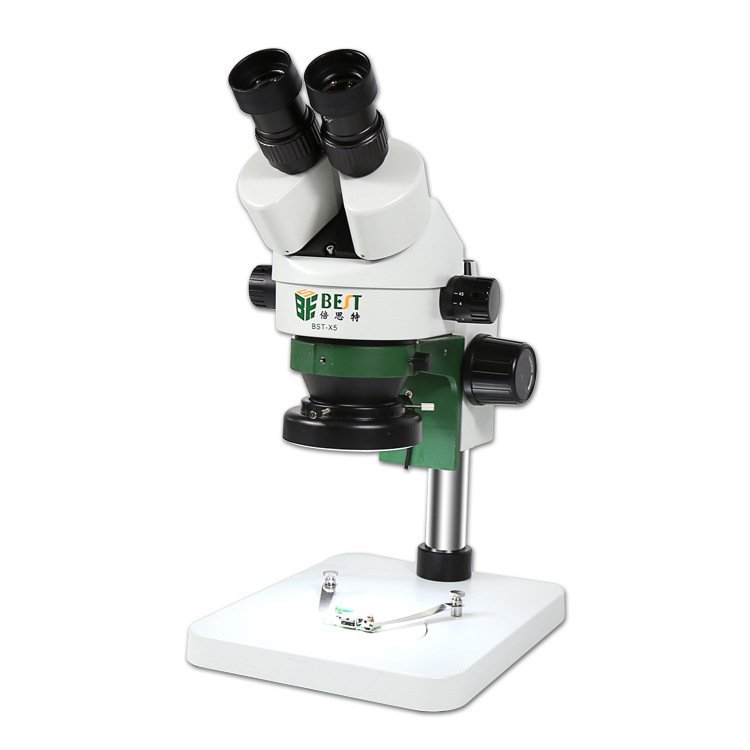 体视双目显微镜7-45X连续变倍手机PCB线路板焊点检测维修放大镜X5