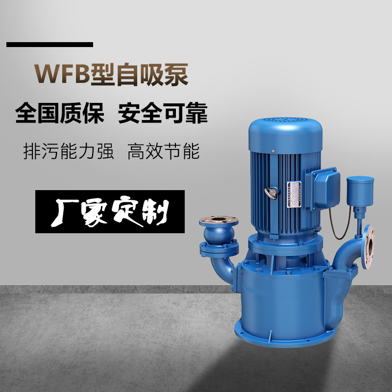 新款无密封自吸泵 WFB自控自吸泵 无泄漏自吸泵厂家供应