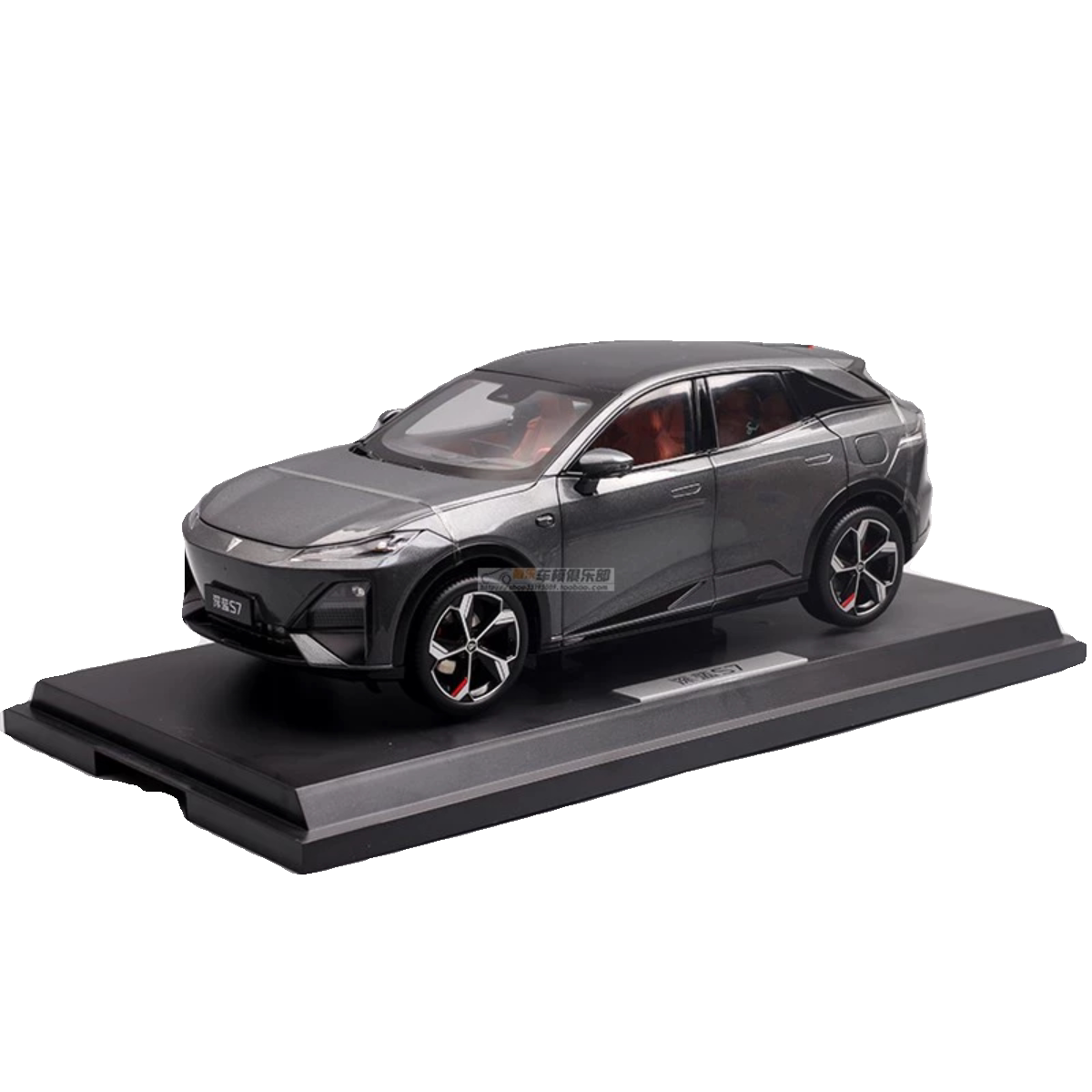 长安汽车原厂1:18深蓝S7合金全开新能源SUV模型礼物摆件带展台