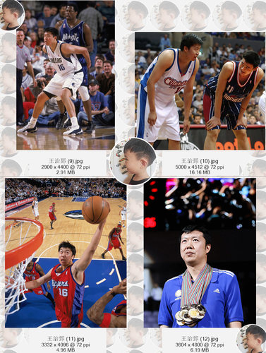 王治郅篮球明星CBA男篮运动员4K8K高清电子版图片壁纸海报JPG素材 - 图2