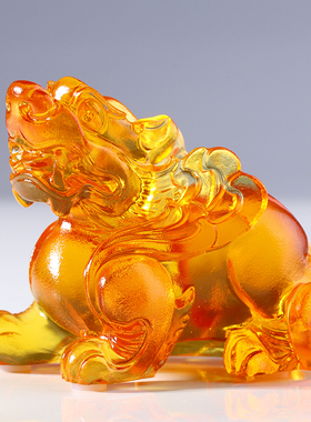 琉璃貔貅摆件招财家居饰品财位工艺品故宫文创礼品乔迁开业礼物