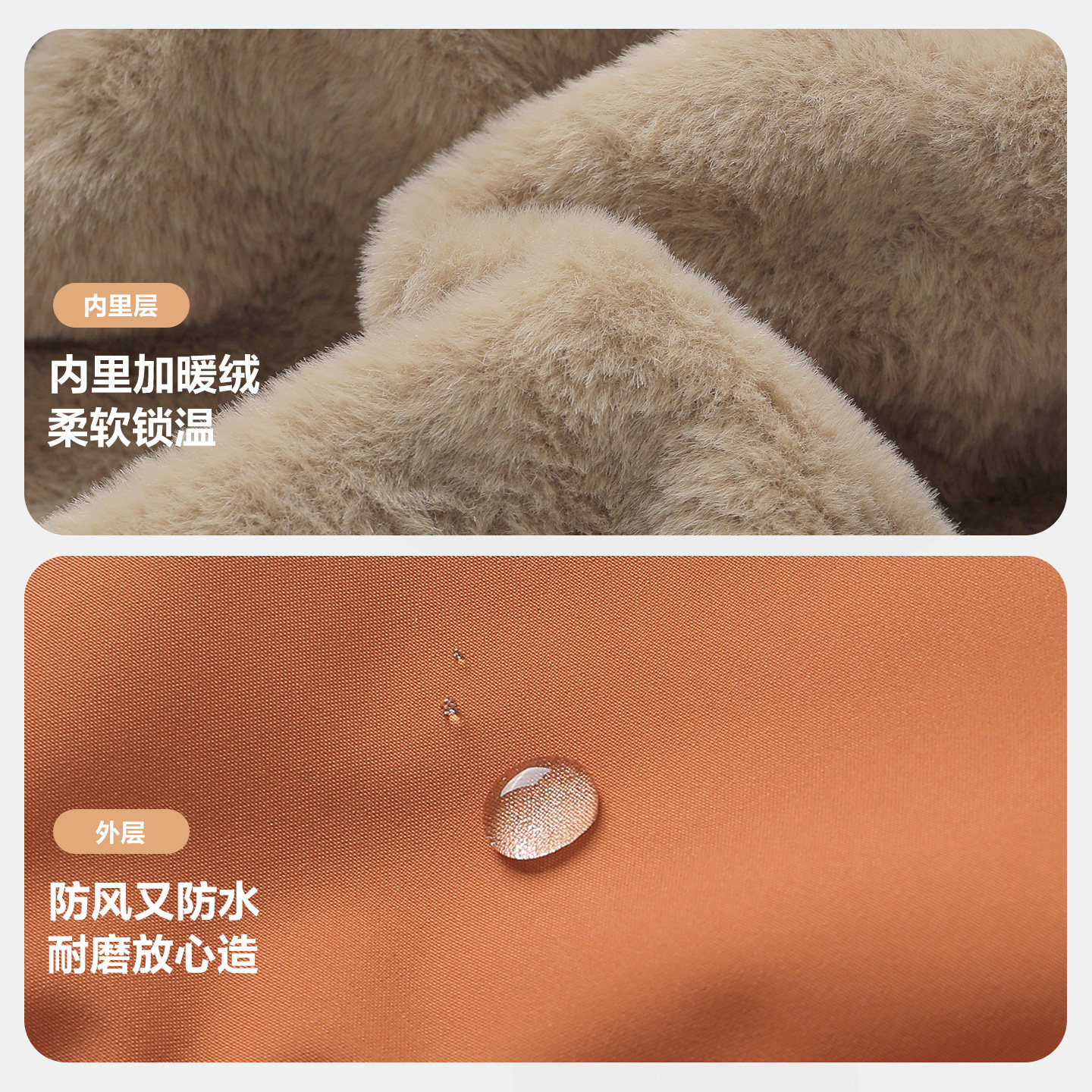 右欧男童女童加绒连帽外套棉服户外防风防水徒步儿童冬季新款童装,淘宝优惠券,粉丝福利购,淘宝优惠卷